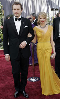 Heath Ledger y Michelle Williams