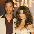 Penelope Cruz y Matthew McConaughey