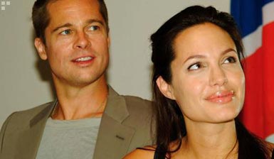 Angelina Jolie y Brad Pitt