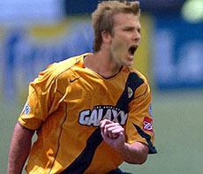 David Beckham Los Angeles Galaxy