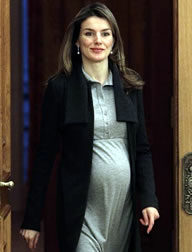 Letizia embarazada
